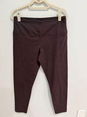 Suavé Leggings Tummy Control High Waist Stretch Leggings size large 27 Inseam